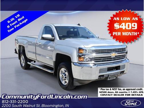 Silver Ice Metallic 2015 Chevrolet Silverado 2500 LT