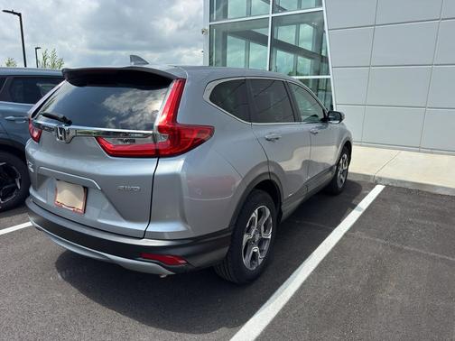 Lunar Silver Metallic 2019 Honda CR-V EX-L