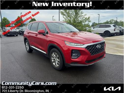 Calypso Red 2020 Hyundai SANTA FE SE 2.4
