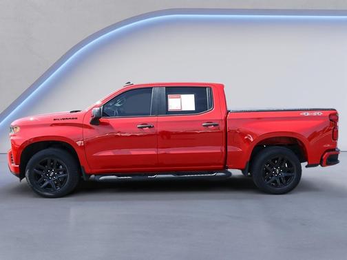 Red Hot 2021 Chevrolet Silverado 1500 Custom