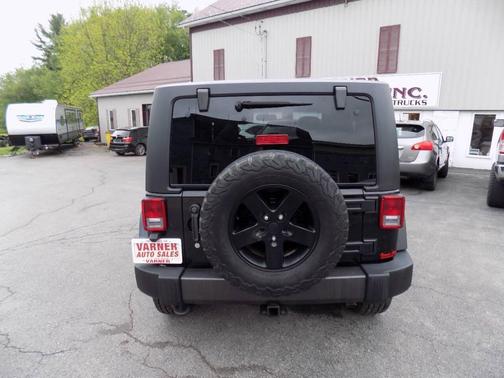 Black 2017 Jeep Wrangler Big Bear