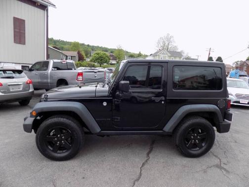 Black 2017 Jeep Wrangler Big Bear