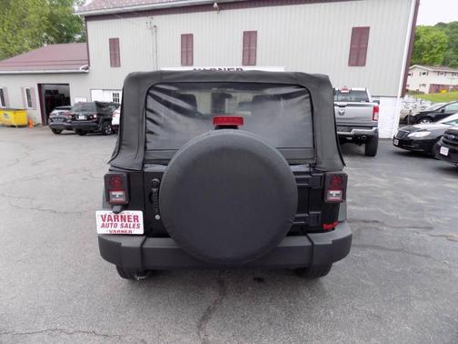 Black 2012 Jeep Wrangler Sport