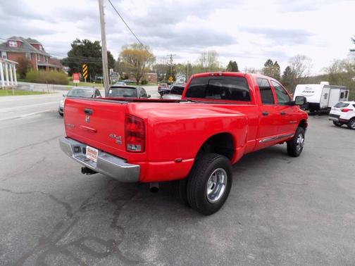 Red 2005 Dodge Ram 3500 Laramie