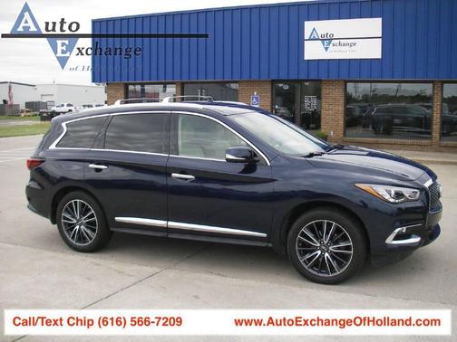 Hermosa Blue 2017 INFINITI QX60 Base