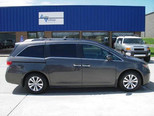 Gray 2014 Honda Odyssey EX-L