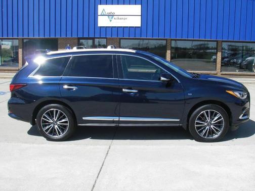 Blue 2017 INFINITI QX60 Base