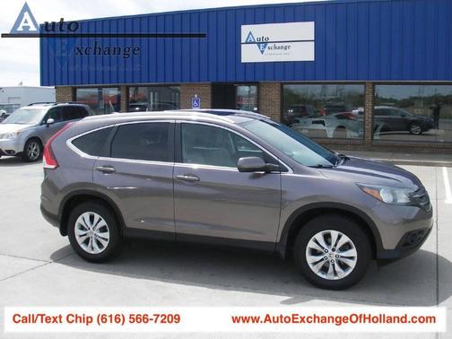 Gray 2012 Honda CR-V EX-L