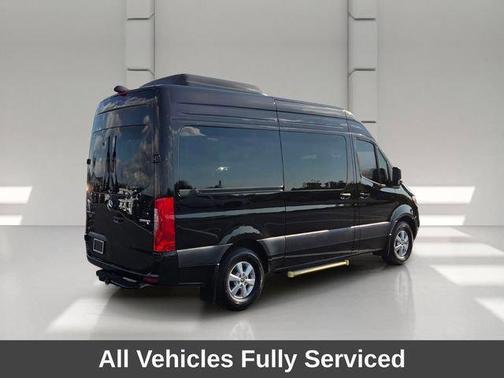 Black 2024 Mercedes-Benz Sprinter 2500 144 WB Standard Roof Passenger