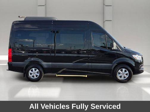 Black 2024 Mercedes-Benz Sprinter 2500 144 WB Standard Roof Passenger