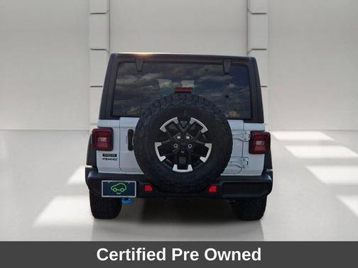 Bright White Clearcoat 2025 Jeep Wrangler 4xe Rubicon