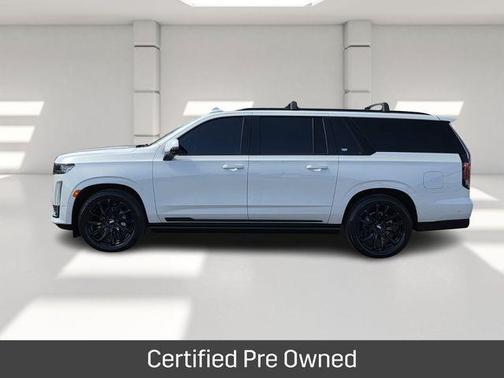 Crystal White Tri-Coat 2024 Cadillac Escalade ESV Sport Platinum