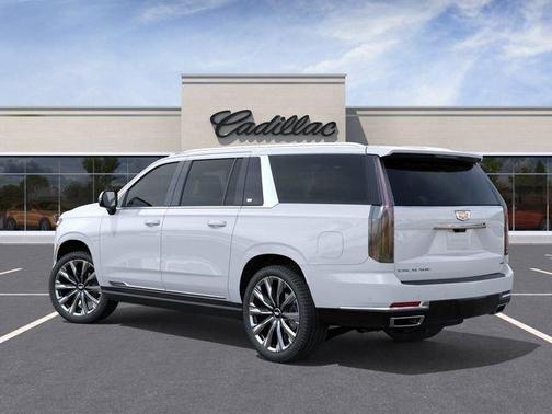 Vibrant White 2026 Cadillac Escalade ESV Luxury