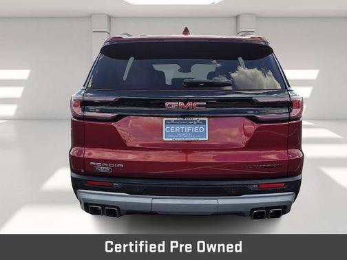 Volcanic Red 2024 GMC Acadia Elevation