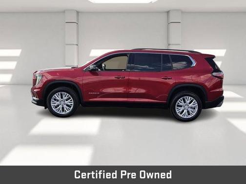 Volcanic Red 2024 GMC Acadia Elevation