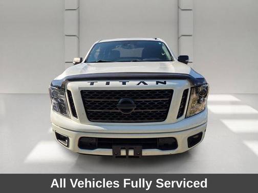White 2019 Nissan Titan SV