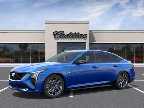 Coastal Blue Metallic 2026 Cadillac CT5 Sport RWD