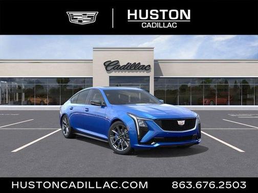 Coastal Blue Metallic 2026 Cadillac CT5 Sport RWD