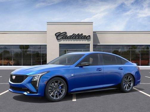Coastal Blue Metallic 2026 Cadillac CT5 Sport RWD