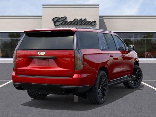 Radiant Red 2026 Cadillac Escalade ESV Platinum Sport