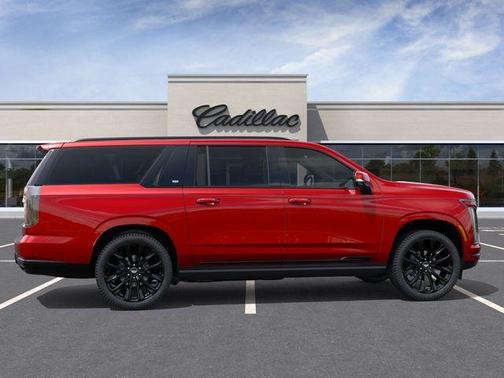 Radiant Red 2026 Cadillac Escalade ESV Platinum Sport