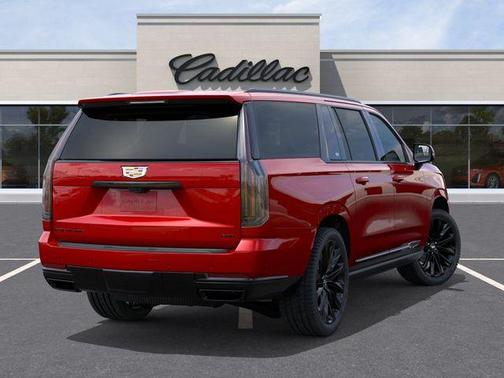 Radiant Red 2026 Cadillac Escalade ESV Platinum Sport