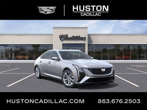 Silver Metallic 2026 Cadillac CT5 Premium Luxury RWD