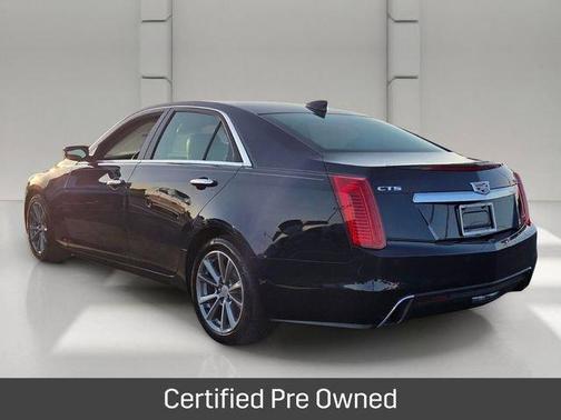 Dark Adriatic Blue Metallic 2018 Cadillac CTS 2.0L Turbo Luxury