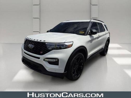 White Metallic 2023 Ford Explorer ST