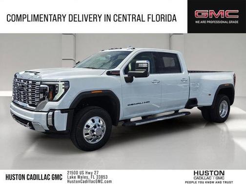 Glacier White 2026 GMC Sierra 3500 Denali