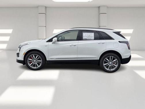 Crystal White Tri-Coat 2026 Cadillac XT5 Sport
