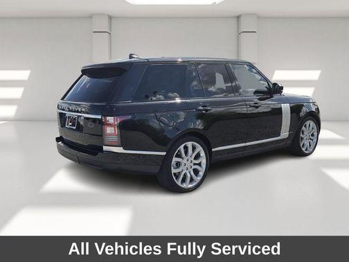 Santorini Black 2017 Land Rover Range Rover 3.0L Supercharged HSE