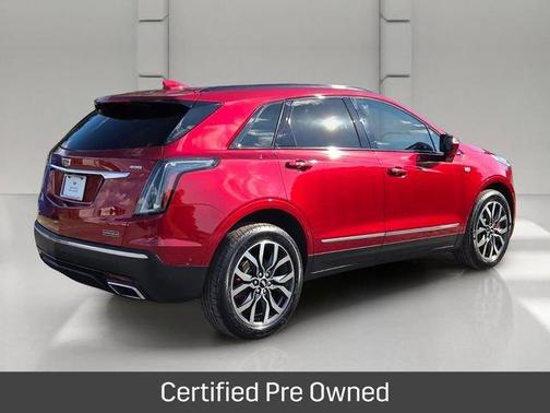 Radiant Red 2023 Cadillac XT5 Sport