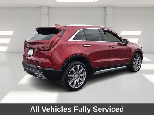 Radiant Red 2023 Cadillac XT4 Premium Luxury