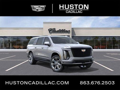 Silver Metallic 2026 Cadillac Escalade ESV Sport