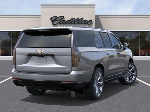 Silver Metallic 2026 Cadillac Escalade ESV Sport