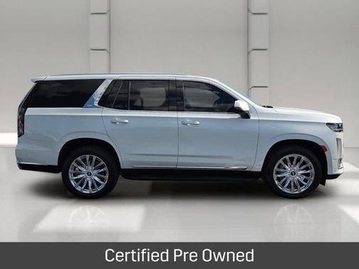 Crystal White Tri-Coat 2023 Cadillac Escalade Premium Luxury