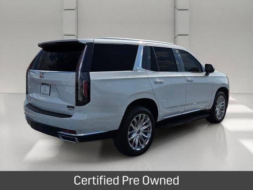 Crystal White Tri-Coat 2023 Cadillac Escalade Premium Luxury