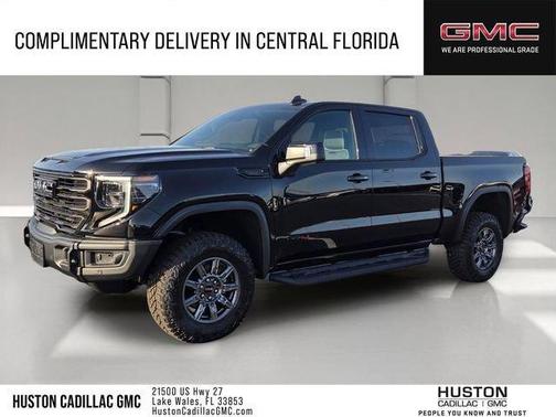 Onyx Black 2026 GMC Sierra 1500 AT4X