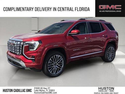 Volcanic Red 2026 GMC Terrain Denali