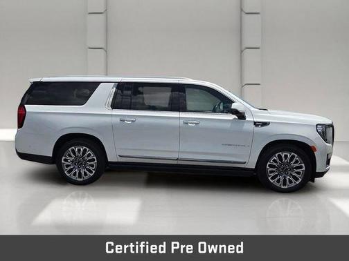 White Frost Tri-Coat 2023 GMC Yukon XL Denali Ultimate