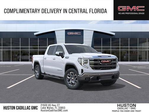 Summit White 2026 GMC Sierra 1500 SLT