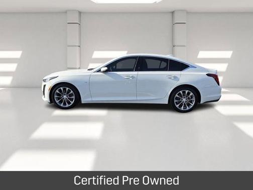 Summit White 2022 Cadillac CT5 Premium Luxury RWD
