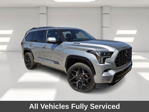 Silver 2025 Toyota Sequoia Platinum