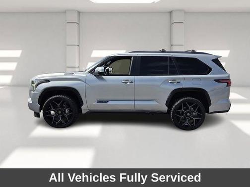 Silver 2025 Toyota Sequoia Platinum