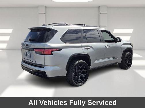 Silver 2025 Toyota Sequoia Platinum