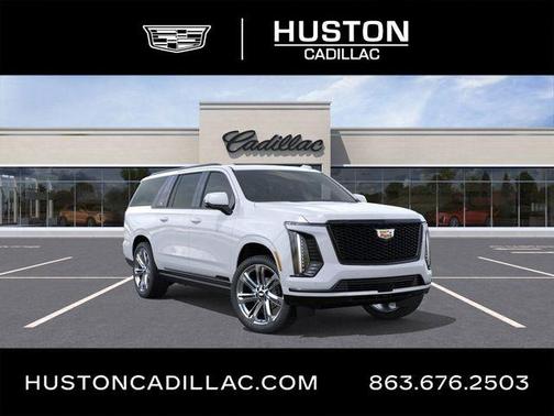 Vibrant White 2026 Cadillac Escalade ESV Sport
