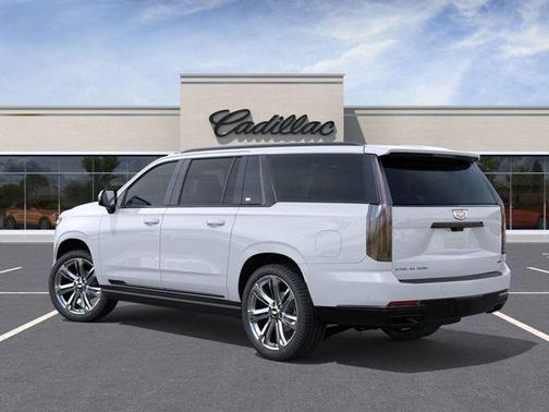 Vibrant White 2026 Cadillac Escalade ESV Sport