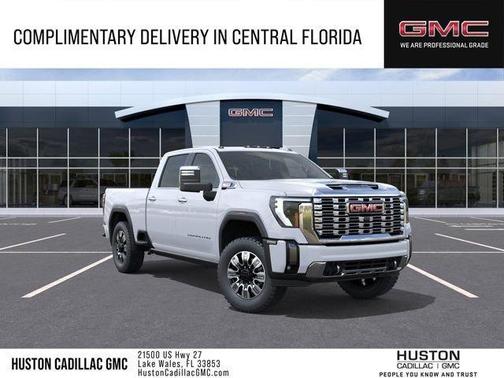 Glacier White 2026 GMC Sierra 2500 Denali