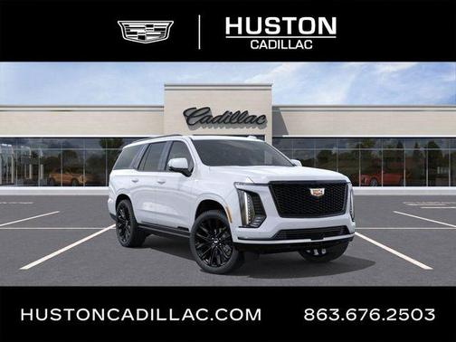 Vibrant White 2026 Cadillac Escalade Platinum Sport